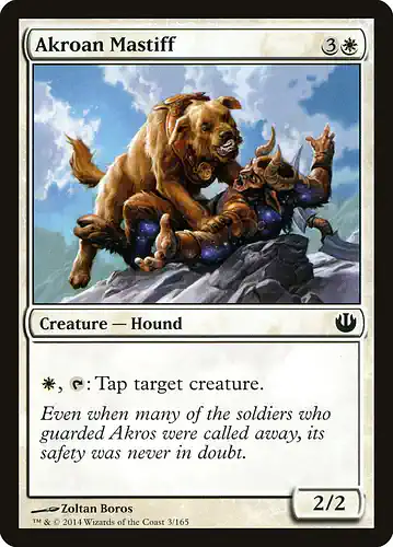 Akroan Mastiff - jou Spoiler