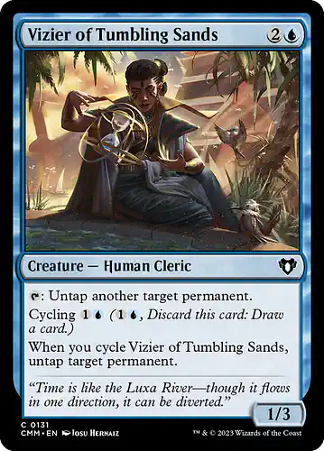 Vizier of Tumbling Sands - cmm Spoiler