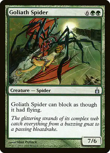 Goliath Spider - rav Spoiler