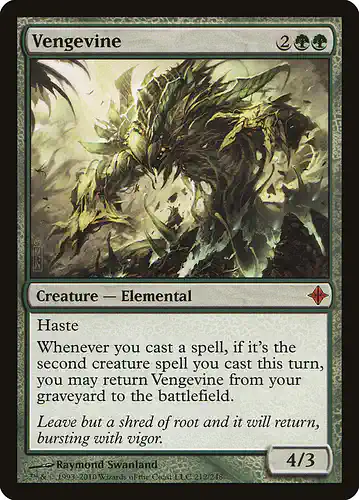 Vengevine - roe Spoiler