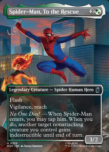 Spider-Man, To the Rescue - msh Spoiler