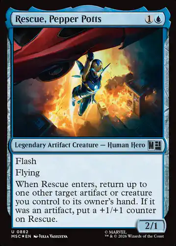 Rescue, Pepper Potts - msc Spoiler