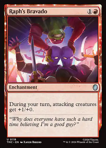 Raph's Bravado - tmc Spoiler