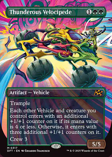 Thunderous Velocipede - dft Spoiler