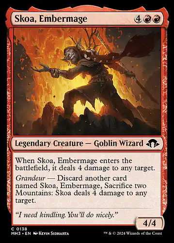 Skoa, Embermage - mh3 Spoiler