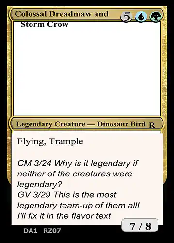 Colossal Dreadmaw and Storm Crow - unk Spoiler