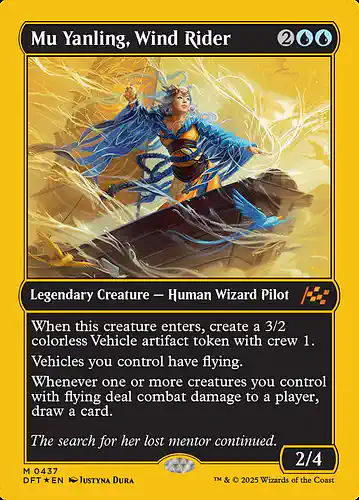 Mu Yanling, Wind Rider - dft Spoiler