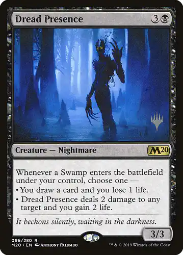 Dread Presence - m20 Spoiler
