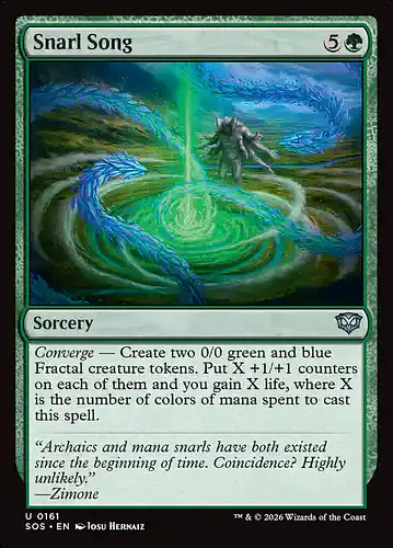 Snarl Song - sos Spoiler