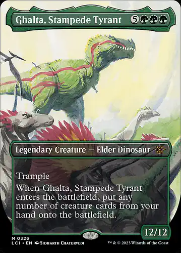 Ghalta, Stampede Tyrant - lci Spoiler