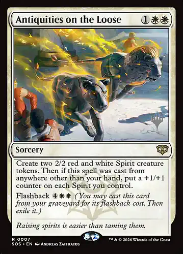 Antiquities on the Loose - sos Spoiler