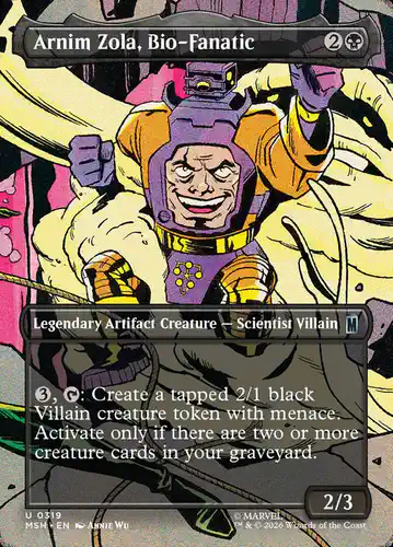 Arnim Zola, Bio-Fanatic - msh Spoiler