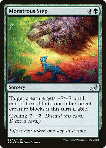 Monstrous Step - iko Spoiler
