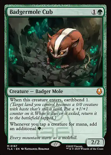 Badgermole Cub - tla Spoiler