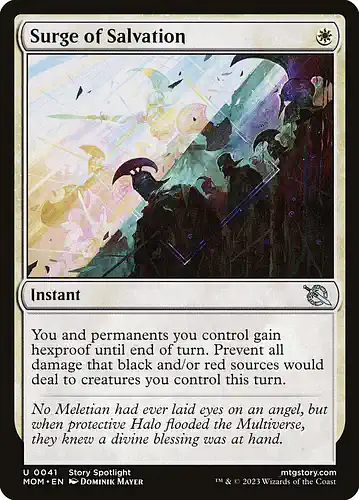 Surge of Salvation - mom Spoiler