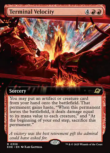 Terminal Velocity - eoe Spoiler