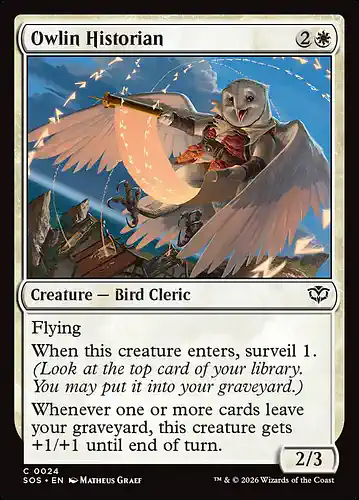 Owlin Historian - sos Spoiler