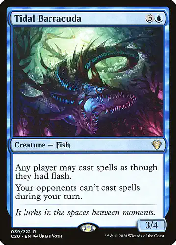 Tidal Barracuda - c20 Spoiler