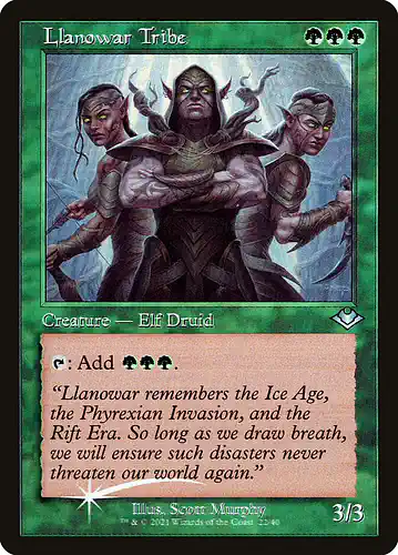 Llanowar Tribe - h1r Spoiler