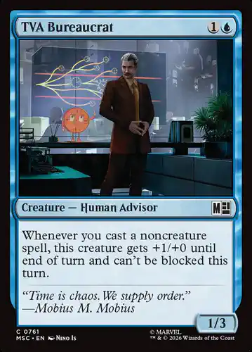 TVA Bureaucrat - msc Spoiler