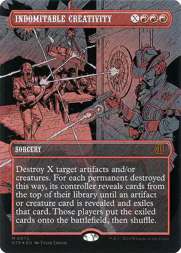 Indomitable Creativity - otp Spoiler