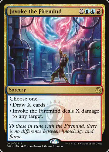 Invoke the Firemind - gk1 Spoiler