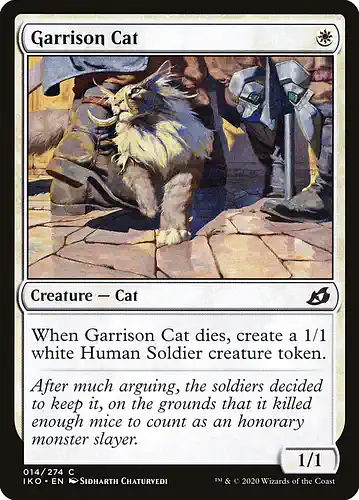 Garrison Cat - iko Spoiler