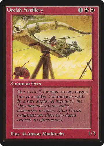 Orcish Artillery - leb Spoiler