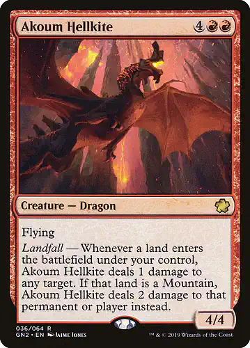Akoum Hellkite - gn2 Spoiler