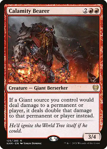 Calamity Bearer - khm Spoiler