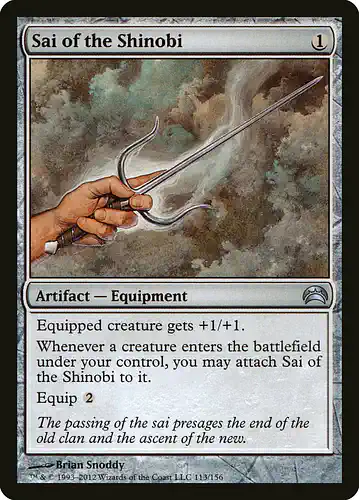 Sai of the Shinobi - pc2 Spoiler