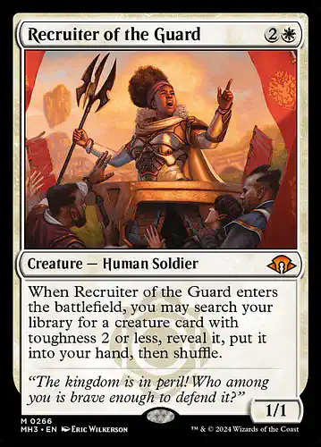 Recruiter of the Guard - mh3 Spoiler
