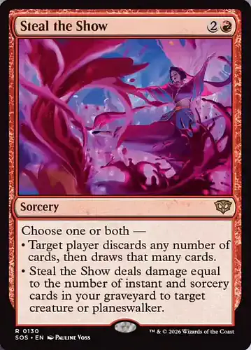 Steal the Show - sos Spoiler