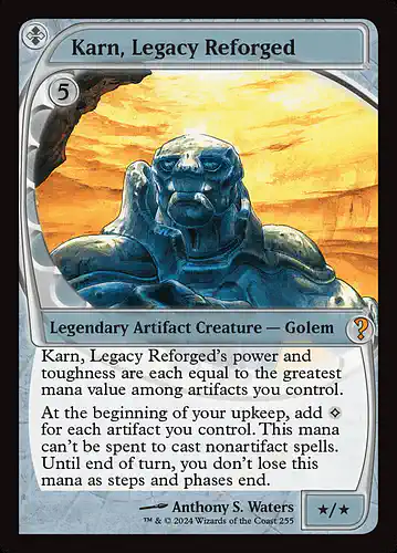 Karn, Legacy Reforged - mb2 Spoiler