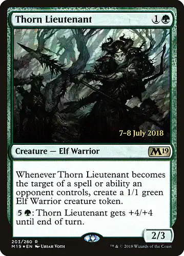 Thorn Lieutenant - m19 Spoiler
