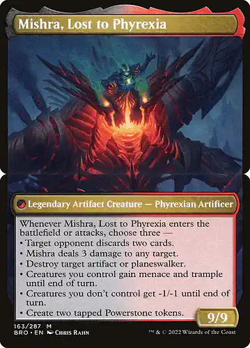 Mishra, Lost to Phyrexia - bro Spoiler