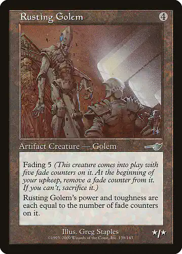 Rusting Golem - nem Spoiler