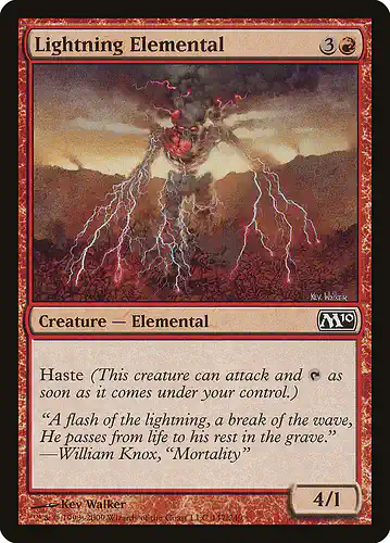 Lightning Elemental - m10 Spoiler
