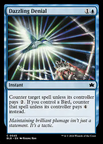 Dazzling Denial - blb Spoiler