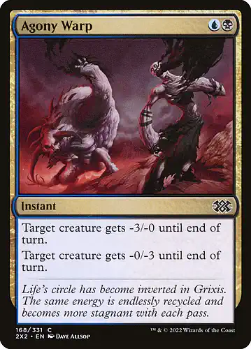 Agony Warp - 2x2 Spoiler