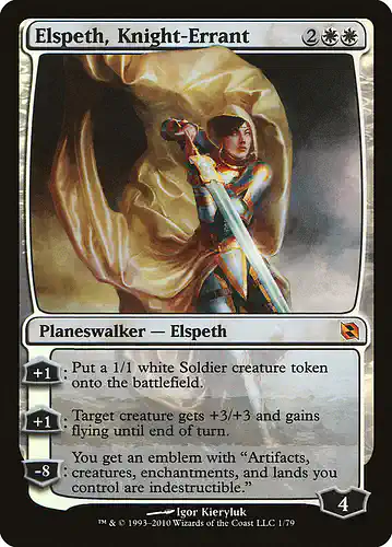 Elspeth, Knight-Errant - ddf Spoiler