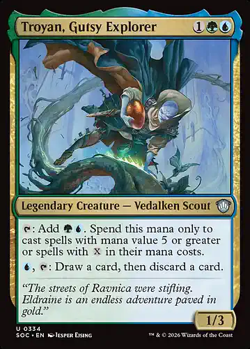 Troyan, Gutsy Explorer - soc Spoiler