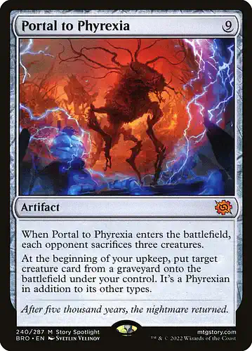 Portal to Phyrexia - bro Spoiler
