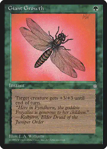 Giant Growth - ice Spoiler