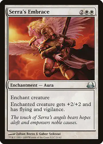 Serra's Embrace - ddc Spoiler