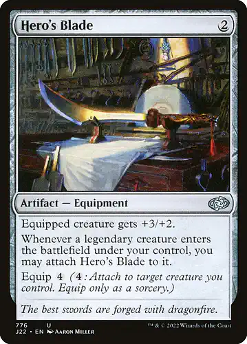 Hero's Blade - j22 Spoiler