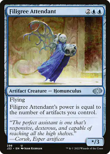 Filigree Attendant - j22 Spoiler