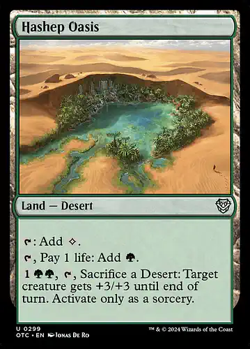 Hashep Oasis - otc Spoiler