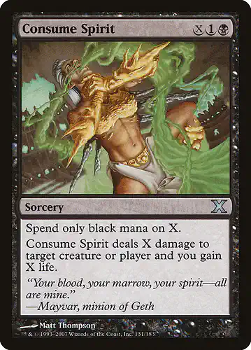 Consume Spirit - 10e Spoiler