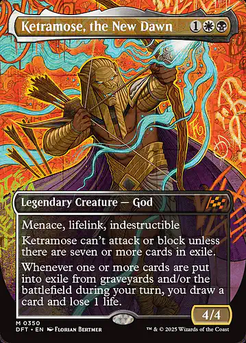 Ketramose, the New Dawn - dft Spoiler